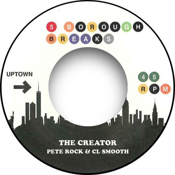 画像1: PETE ROCK & CL SMOOTH / THE CREATOR (全2曲) [▲限定▲元ネタEDDIE BO/"FROM THIS DAY ON"をカップリング！] (1)