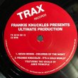 画像6: FRANKIE KNUCKLES - ULTIMATE PRODUCTION【2LP】フランキー信者及びハウスファンの皆さんは一家に一枚！ (6)