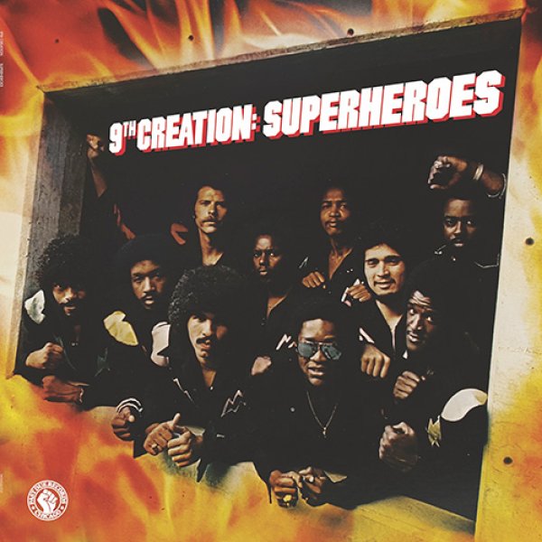 画像1: THE 9TH CREATION - SUPERHEROES (全8曲)【LP】スチャダラパー「転が...」のサンプリング曲を収録した1979年ファンク・ソウルの名盤”！ (1)
