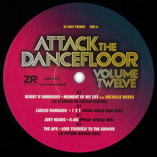 画像1: V.A. - ATTACK THE DANCEFLOOR VOL.12 (全4曲)【12INCH】JOEY NEGROが手掛ける人気シリーズ最新盤！待望のリリース！ (1)