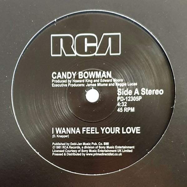 CANDY BOWMAN - I WANNA FEEL YOUR LOVE / SINCE I FOUND YOU (LOVE IS ...