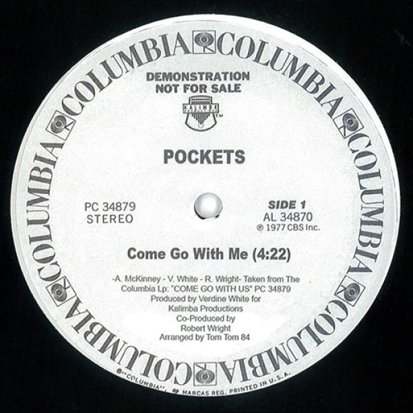 画像1: POCKETS - COME GO WITH ME (INCL. JOAQUIN JOE CLAUSSELL EDIT)【限定12"INCH】EW&F直系ブギー・ファンク・バンドの1977年名曲がオリジナル＆エディット収録で再発！ (1)