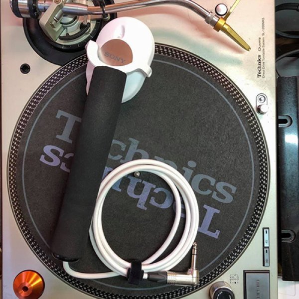 画像2: OTOMATSUFON - スティックフォン (SONY MDR-ZX500 タイプ / ホワイト) (LED / 白)【DJヘッドフォン】ハンドメイドで丁寧に制作される話題の「音松フォン」！ (2)