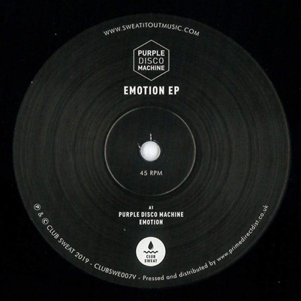 画像1: PURPLE DISCO MACHINE - EMOTION EP【12"INCH】THE EMOTIONSの1976年名曲"I DON'T WANNA LOSE YOUR LOVE"をモチーフに今回もナイス・ブギー！！ (1)