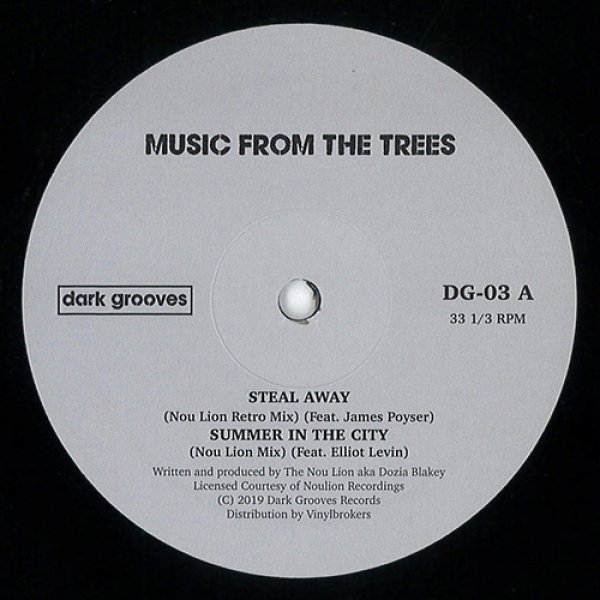 画像1: MUSIC FROM THE TREES - STEAL AWAY 【12"INCH】 イタリア(ミラノ)のレコードストア「VINYLBROKERS」が運営するレーベルから話題の復刻シリーズ第3弾！ (1)