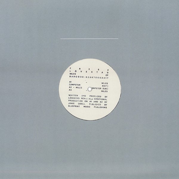 画像1: LOVESTAD - MILES EP (INCL. JIMPSTER REMIXES) 【12"INCH】 オランダのデュオ、LOVESTADによるメロウなシンセが耳に残るグッド・ディープ・ハウス！！ (1)