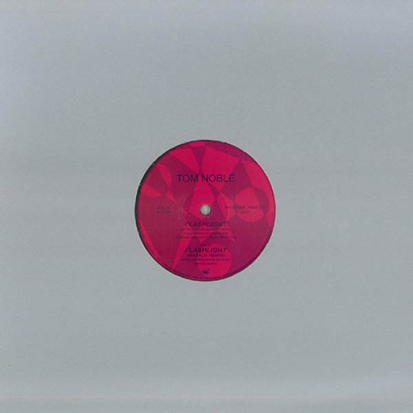 画像1: TOM NOBLE - FLASHLIGHT (INCL. MASALO REMIX)【12"INCH】名門レーベル「RUSH HOUR」のショップ限定ヴァイナル！オススメのエレクトリック・シンセ・ディスコ！！ (1)