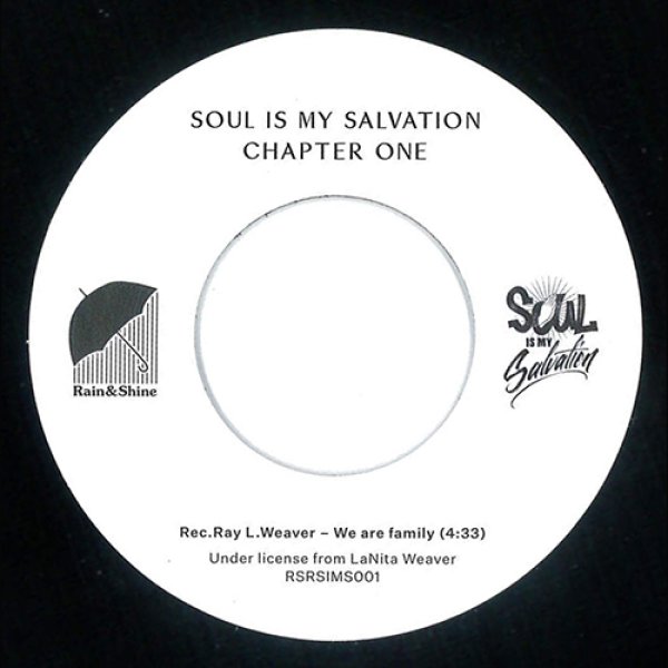 画像1: SELECTED BY TONE B. NIMBLE - SOUL IS MY SALVATION CHAPTER 1【7"INCH】トップDJから注目を集めるシリーズ第1弾！ディスコ＆ソウル・ファンに大プッシュ！！ (1)