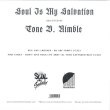 画像4: SELECTED BY TONE B. NIMBLE - SOUL IS MY SALVATION CHAPTER 1【7"INCH】トップDJから注目を集めるシリーズ第1弾！ディスコ＆ソウル・ファンに大プッシュ！！ (4)