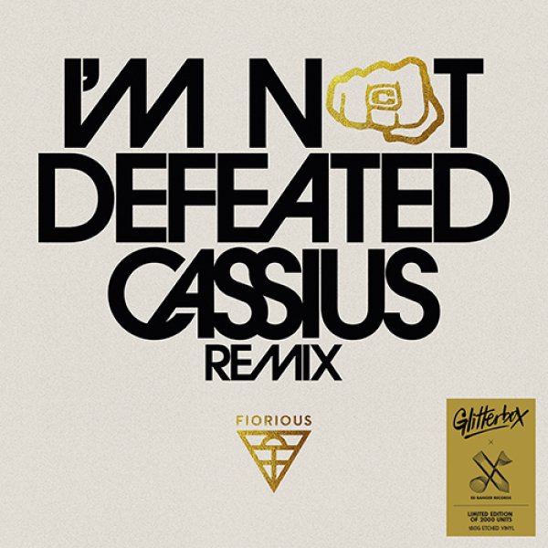 画像1: FIORIOUS - I’M NOT DEFEATED (CASSIUS REMIX)【限定12"INCH】限定2000枚プレス！R.I.P PHIILIPPE ZDAR~CASSIUSとしては最後のリミックスとなる作品！！ (1)