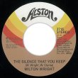 画像2: MILTON WRIGHT - KEEP IT UP / THE SILENCE THAT YOU KEEP【7"INCH】伝説のマイアミ・ソウル＆レアグルーヴ名曲が7インチ・シングルでリマスター再発！ (2)