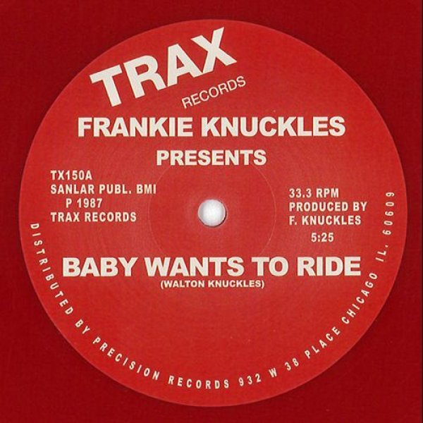 画像1: FRANKIE KNUCKLES - BABY WANTS TO RIDE / YOUR LOVE (RED VINYL REPRESS)【限定12"INCH】「GODFATHER OF HOUSE MUSIC」ことフランキー・ナックルズのシカゴ・ハウス古典が限定300枚リマスタリング復刻！ (1)