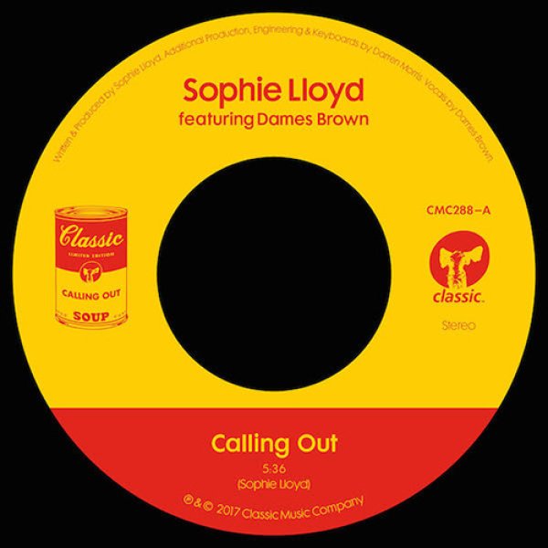 画像1: SOPHIE LLOYD FEAT. DAMES BROWN - CALLING OUT 【7"INCH】(再入荷)  人気のゴスペル・ディスコ・ハウスが待望のリプレス！！ (1)