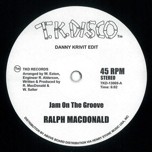 画像1: RALPH MACDONALD / FOXY -  JAM ON THE GROOVE / GET OFF YOUR AAAHH AND DANCE (DANNY KRIVIT EDITS)【12"INCH】ディスコ名門「T.K. DISCO」音源をリエディットした人気シリーズの第4弾がリプレス！ (1)