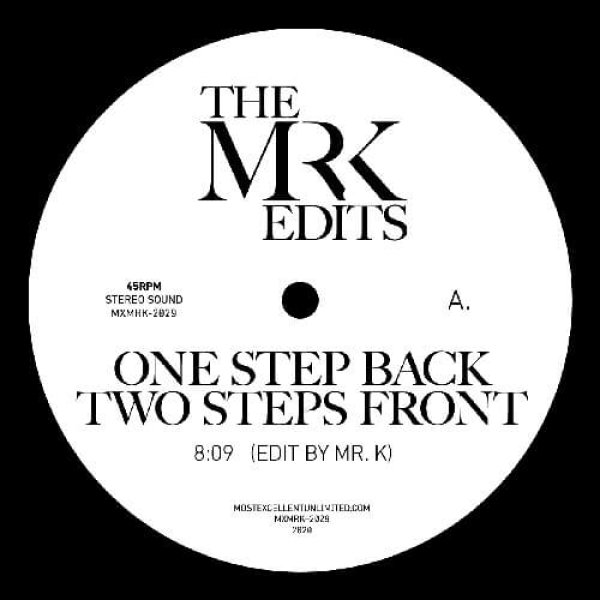 画像1: MR. K - ONE STEP BACK TWO STEPS FRONT / FUNK IT 【12"INCH】 ソウル・シンガーBETTY WRIGHTとEDDY ROSEMONDの名曲を職人技でリエディット！ (1)