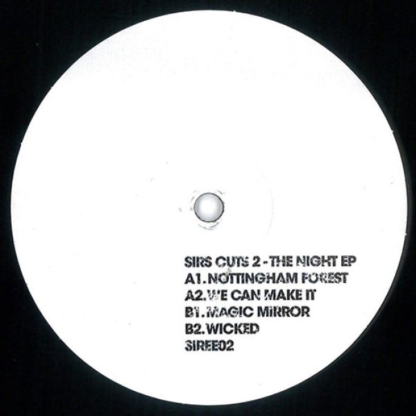 画像1: SIRS - SIRS CUTS 2 - THE NIGHT EP【12"INCH】大人気だった「SIRS CUT - LOVE EP」に続く第2弾！バレアリック＆ディスコティックなリエディット！！大プッシュ！！ (1)