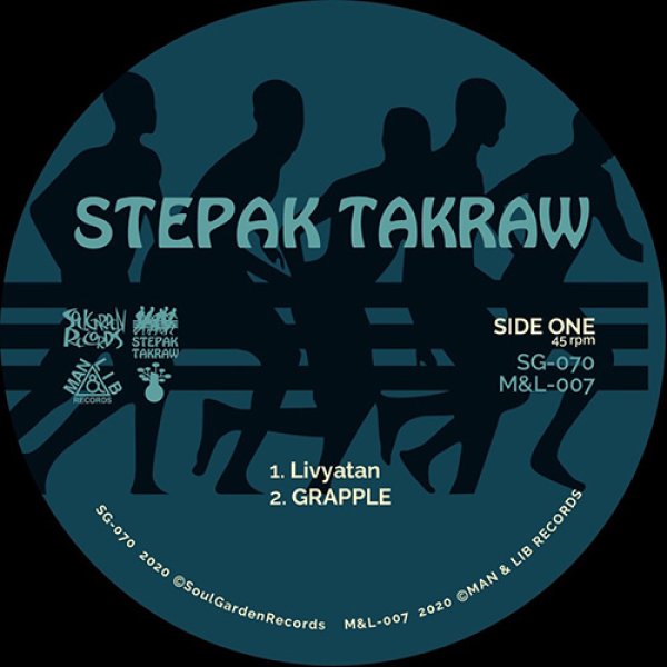 画像1: STEPAK TAKRAW - LIVYATAN 【限定12"INCH】 MUROさんもSNSで紹介！ ついにグループ復活！ A HUNDERED BIRDSのボーカルとしても活躍するTENが歌うONENESS OF JUJUの名曲カヴァー収録！アフロビートの枠を越えたオススメの1枚！！ (1)