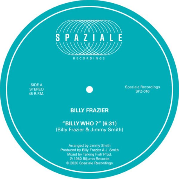画像3: BILLY FRAZIER - BILLY WHO? / THE MIND BLOWER【12"INCH】原盤は10万円クラス！LARRY LEVANやDAVID MANCUSOもプレイしたN.Yディスコ激レア音源が再発！！更になんと鬼レア曲をカップリング！！ (3)