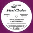 画像2: FIRST CHOICE - ARMED AND EXTREMELY DANGEROUS / LOVE AND HAPPINESS (REMIXES)【12"INCH】往年のディスコ・ファン及びディスコ＆ハウスDJは見逃し聴き逃し厳禁の1枚！！ (2)