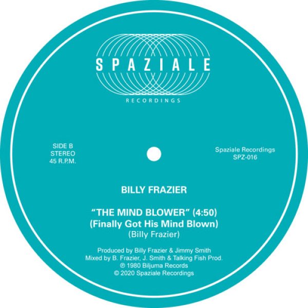 画像4: BILLY FRAZIER - BILLY WHO? / THE MIND BLOWER【12"INCH】原盤は10万円クラス！LARRY LEVANやDAVID MANCUSOもプレイしたN.Yディスコ激レア音源が再発！！更になんと鬼レア曲をカップリング！！ (4)