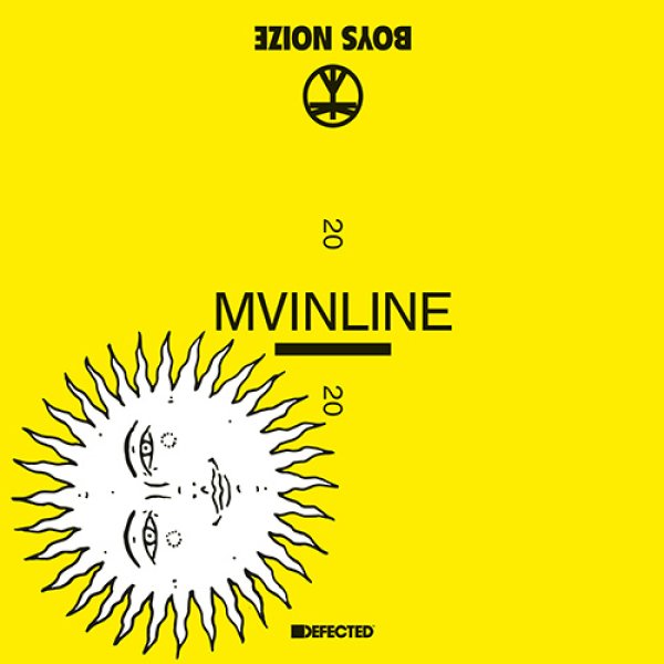 画像1: BOYS NOIZE - MVINLINE【12"INCH】ガラージ・クラシック大名曲、BLACK IVORY / "MAINLINE" をネタにした盛り上がり確実なディスコ・ハウスの話題作が遂に12インチでリリース！！ (1)