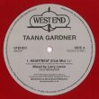 画像1: TAANA GARDNER - HEARTBEAT (RED VINYL REPRESS)【限定12"INCH】ラリー・レヴァンが手掛けた傑作！ディスコ・ガラージ・クラシック大名曲が限定レッド・カラーヴァイナルでリプレス！！ (1)