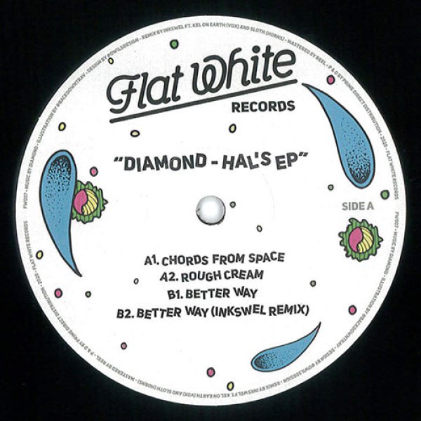 画像1: DIAMOND - HAL’S EP 【12"INCH】 ジャジーでメランコリックなテイストやジャズ・ファンク要素を取り込みつつ、モダンでウォームなディープ・ハウスを展開！ (1)