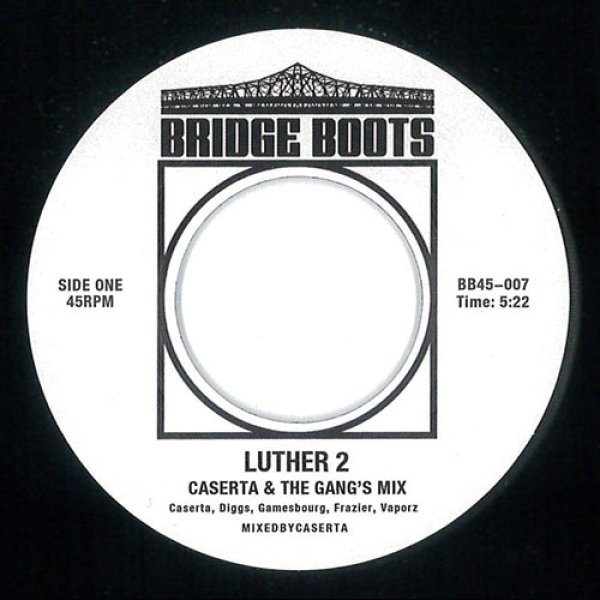 画像1: CASERTA - LUTHER 2 【7"INCH】 LUTHER VANDROSSネタ第2弾は、2001年の哀愁メロウ・ジャム「I'D RATHER」ネタ！リズミカルなブギー・ディスコ・ハウスに変身！！ (1)