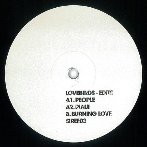 画像1: LOVEBIRDS - EDITS 【12"INCH】 THE STYLISTICSの"PEOPLE MAKE THE WORLD GO ROUND"や、D. D. SOUNDの"BURNING LOVE"など名曲をネタにしたスペシャル・エディット盤！！ (1)