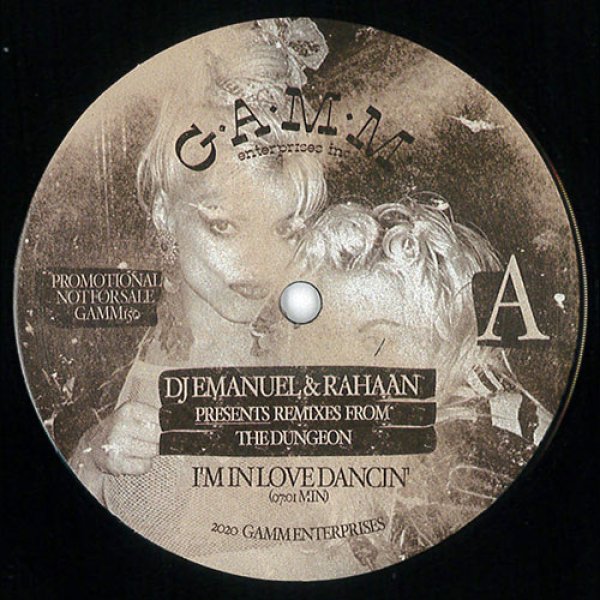 画像1: DJ EMANUEL & RAHAAN PRESENTS - REMIXES FROM THE DUNGEON 【12"INCH】 スウェーデンの人気エディット専門レーベルから〜おなじみの70'Sニューヨーク・ディスコ古典をリエディット！！ (1)