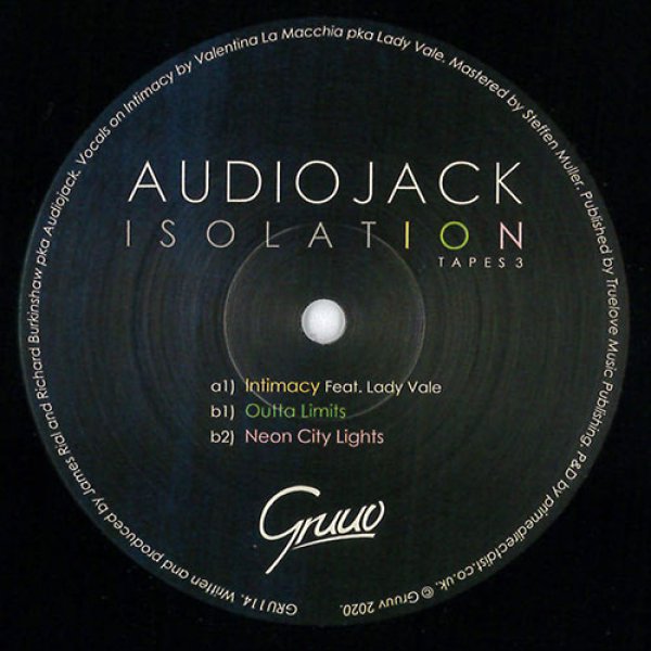 画像1: AUDIOJACK - ISOLATION TAPES 3 【12"INCH】 プログレッシブ・ハウス、テック・ハウス、そしてディープ・ハウスのDJの皆さんへ大推薦の1枚！ (1)