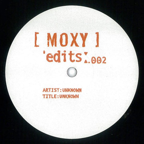 画像1: UNKNOWN - MOXY EDITS 002 【12"INCH】 ヴァイナル・オンリー！OL' DIRTY BASTARD FT KELIS/"GOT YOUR MONEY"を大胆にサンプリング・エディット！激ヤバ・ハウス・チューン！！ (1)