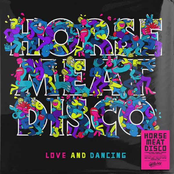 画像1: HORSE MEAT DISCO - LOVE AND DANCING 【2LP】(限定生産2000/ポスター&DLコード付)  ホース・ミート・ディスコの初となるフル・アルバムが2枚組LPで入荷！！ (1)