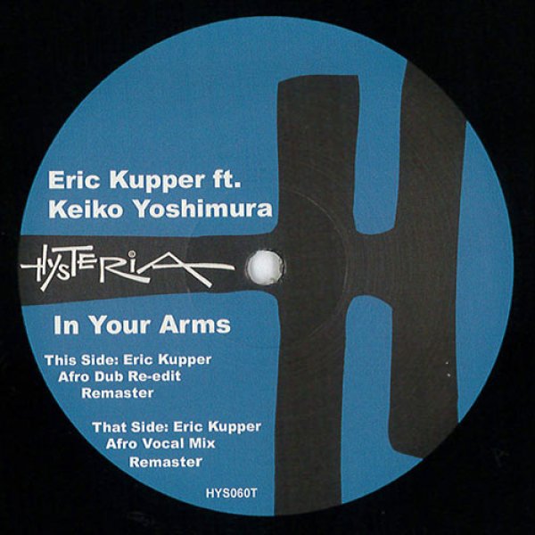 画像1: ERIC KUPPER FEATURING KEIKO YOSHIMURA - IN YOUR ARMS 【12"INCH】(再入荷)  東京を拠点に活動する熊本出身のボサノヴァ・シンガーKEIKO YOSHIMURAをフィーチャーした2012年発表のヴォーカル・ハウス名曲の2020年RE-EDIT REMASTERが再入荷！ (1)