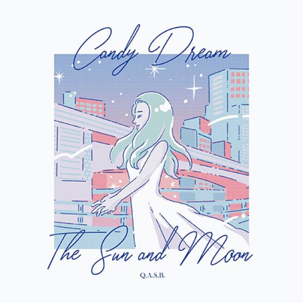 画像1: Q.A.S.B. - CANDY DREAM / THE SUN AND MOON 【7"INCH】  待望の2021年初となるシングルは５枚目となるNEWアルバムに収録のグッドなシティソウル2曲を7インチで先行リリース！ (1)