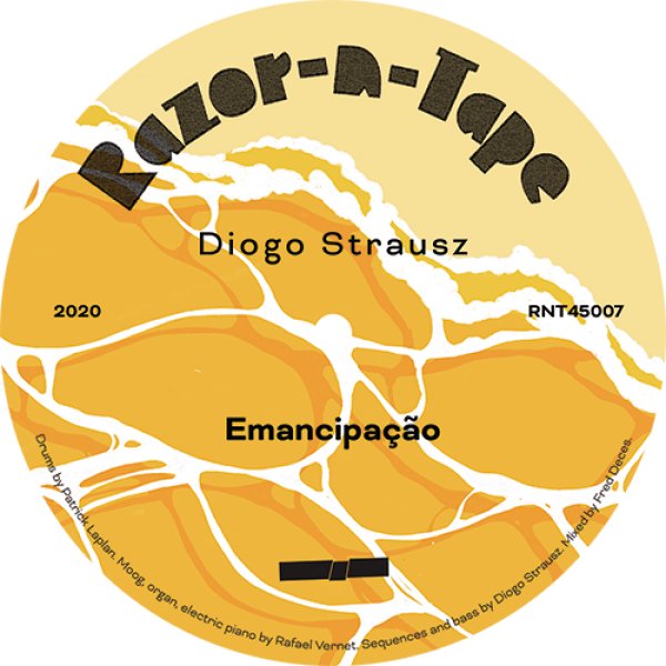 画像1: DIOGO STRAUSZ - EMANCIPACAO EP 【7"INCH】  BALAKOのメンバー、ヂオゴ・シュトラウスが「RAZOR-N-TAPE」に登場！DJユースなブラジリアン・ジャズファンク/フュージョンを披露！！ (1)