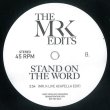 画像2: MR. K - STAND ON THE WORD 【7"INCH】(RSD DROPS 2020 限定商品)  人気盤極少数入荷！  聖歌隊ゴスペル・ガラージ・クラシックの名曲をMR. KことDANNY KRIVITがリエディット！！ (2)