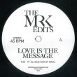 画像1: MR. K - LOVE IS THE MESSAGE/ I CAN'T TURN AROUND 【7"INCH】(RSD DROPS 2020 限定商品)  人気盤極少数入荷！ MFSBとISAAC HAYESのガラージ・クラシック定番ソングをMR. KことDANNY KRIVITがリエディット！！ (1)