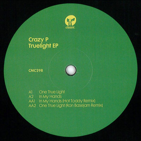 画像1: CRAZY P - TRUELIGHT EP (INCL. HOT TODDY & RON BASEJAM REMIXES) 【12"INCH】 2017年にリリースされた人気盤がリプレス！ 洗練された艶やかで親しみやすい歌物モダン・ブギー・サウンドでおすすめ！！ (1)