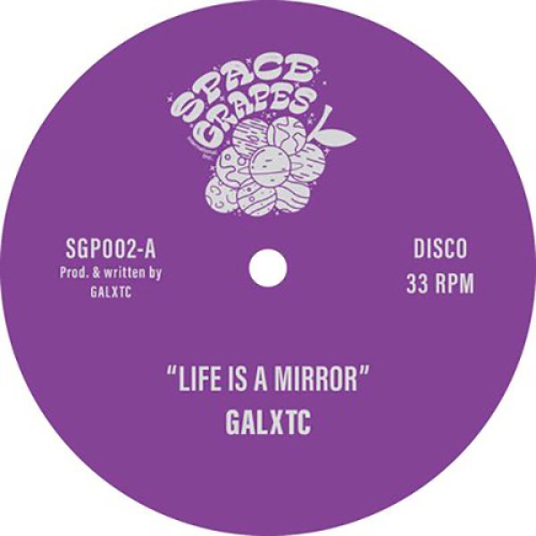 画像1: GALXTC - LIFE IS A MIRROR 【12"INCH】 待望の第2弾が登場！カッコいい〜パーカッションやスペーシーなシンセ・ワーク！爽やかでファンキーなディスコ・ブギーを繰り広げる最高の全バージョン！！ (1)