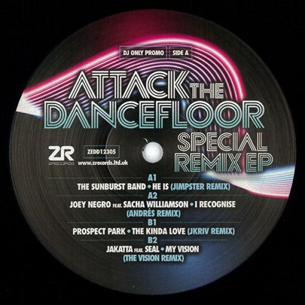 画像1: V.A. - ATTACK THE DANCEFLOOR - SPECIAL REMIX EP (BY JIMPSTER / ANDRES / JKRIV / THE VISION) 【12"INCH】 「Z RECORDS」のDAVE LEEが手掛ける人気シリーズ第17弾！ソウル/ディスコ/ファンクのエッセンスをたっぷりと含んだ良質ハウス/ブギー全4曲！！ (1)