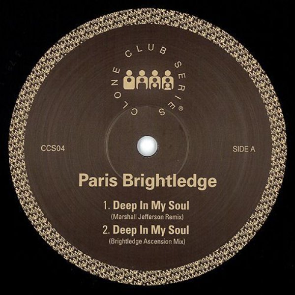 画像1: PARIS BRIGHTLEDGE - DEEP IN MY SOUL (INCL. MARSHALL JEFFERSON / ERIC KUPPER REMIXES) 【12"INCH】 シカゴ・ハウス・シーンのベテラン・シンガー登場！ 重鎮2人による高揚感あるディープ・ハウス・リミックス！！ (1)