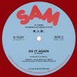 画像2: K.I.D. - DON'T STOP / DO IT AGAIN (RED VINYL REPRESS) 【12"INCH】 1981年の人気名曲がレッド・カラーヴァイナルで正規リマスタリング復刻！適度なエレクトリック感と温かいフィーリングが合わさったナイスなパーティ感溢れるブギー・ナンバー！！ (2)