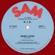 画像1: K.I.D. - DON'T STOP / DO IT AGAIN (RED VINYL REPRESS) 【12"INCH】 1981年の人気名曲がレッド・カラーヴァイナルで正規リマスタリング復刻！適度なエレクトリック感と温かいフィーリングが合わさったナイスなパーティ感溢れるブギー・ナンバー！！ (1)