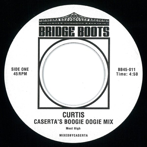 画像1: CASERTA - CURTIS 【7"INCH】 シリーズ第11弾は、CURTIS MAYFILED と MIDNIGHT STAR ネタ！ 80'Sエレクトリック・ファンク・ブギー＆メロウに仕上がった大推薦盤！！ (1)