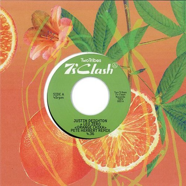 画像1: JUSTIN DEIGHTON / LEO ZERO - ORANGE CHIKA 【7"INCH】 話題のレーベルから第3弾！ バレアリック＆ニューディスコ好きへ大推薦の1枚です！！ (1)