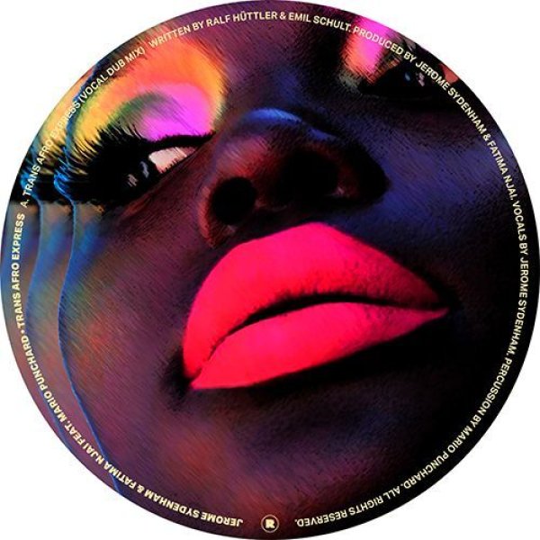 画像1: JEROME SYDENHAM & FATIMA NJAI FEAT. MARIO PUNCHARD - TRANS AFRO EXPRESS 【12"INCH】 KRAFTWERKの"TRANS EUROPE EXPRESS"をカヴァー！ 原曲の印象的なメロディーを配しつつシンプルでパーカッシヴなアフロ/トライバル・ハウスに！！ (1)