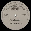 画像1: TONY SIMMONS / SOUL SHACK - I CAN’T LET YOU GO / GALACTIC FUNK 【12"INCH】 激レア・ブギー・ファンクの傑作がオリジナルの「RECORD SHACK」から嬉しい再発！ファンク/ディスコ・フリークはお見逃しなく！！ (1)