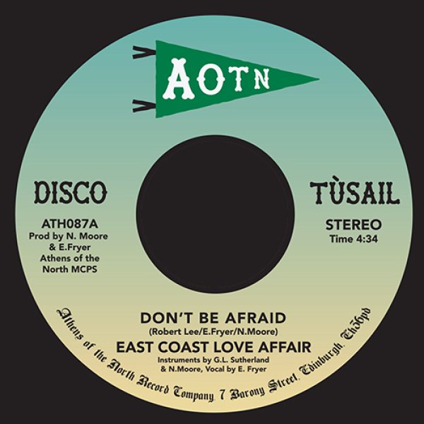 画像1: EAST COAST LOVE AFFAIR - DON’T BE AFRAID 【7"INCH】  1976年リリースの鬼レア音源 SKY'S THE LIMIT/"DON'T BE AFRAID" を四つ打ちインスト・ジャズファンク・カヴァーした人気7インチがリプレス入荷！ (1)