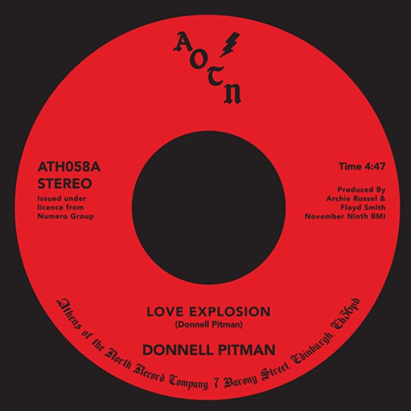 画像1: DONNEL PITTMAN - LOVE EXPLOSION 【7"INCH】 「SALSOUL」クラシック、RIPPLE / "THE BEAT GOES ON" のトラックをまんま使用した激レア・ディスコ・ナンバーが再リプレス！ (1)